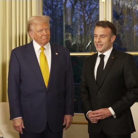 CEV President Attends Élysée Palace Ceremony and Meets with French President Emmanuel Macron