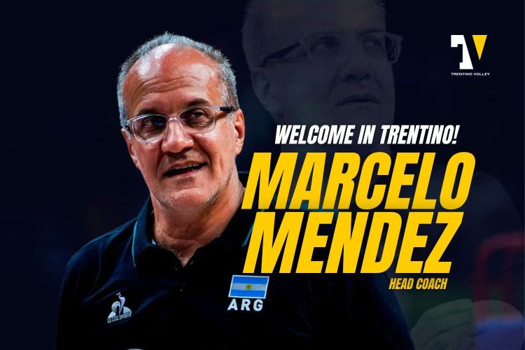 Preview Marcelo Méndez Appointed New Trentino Volley Head Coach