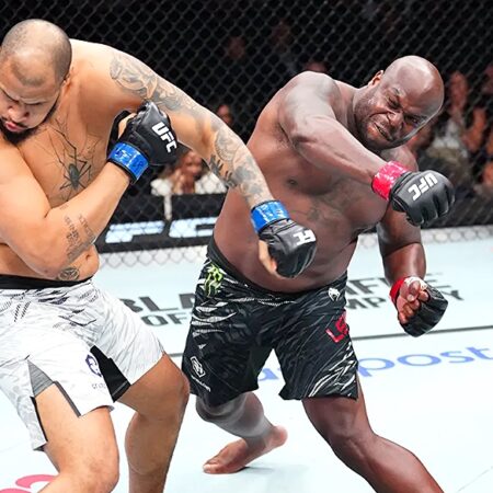 Lewis knocked out Teixeira and other results of the UFC on ESPN 70 tournament