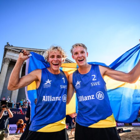 Latvia’s Aleksejeva/Bērziņa and Lithuania’s Galubickas/Lukoševičius Crowned Champions at EEVZA U16 Beach Volleyball Event