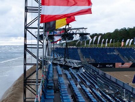 Parade of Stars at EuroBeachVolley Düsseldorf