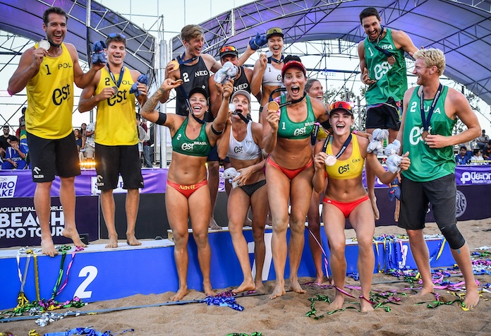 Preview Dutch Teams Dominate WEVZA Beach Volleyball Event in Rimini