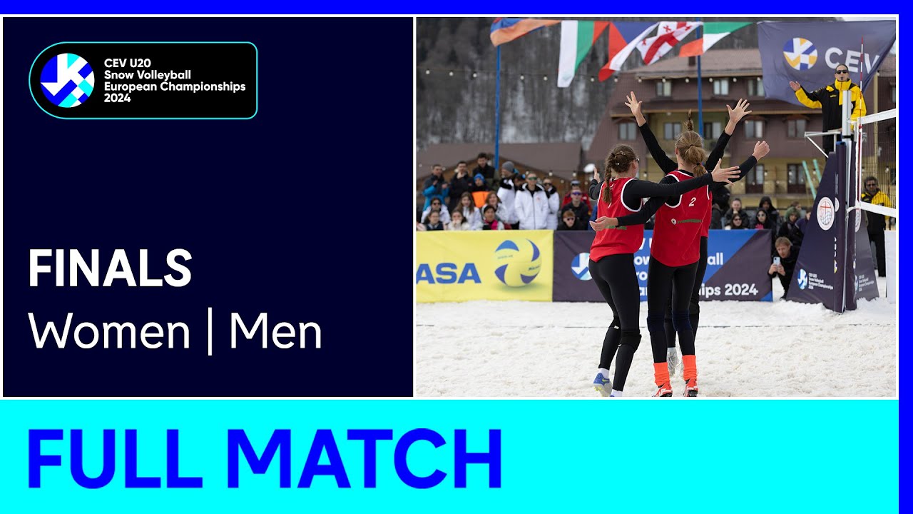 Preview Intense Battles Ahead: Nations Compete for Medals at U20 Snow Volleyball European Championships