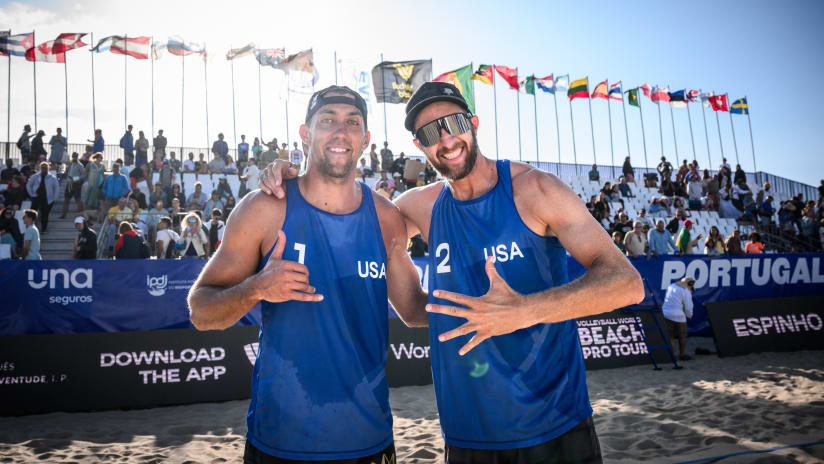 Preview Nine Olympians Battle for Men’s Beach Volleyball Title in Espinho