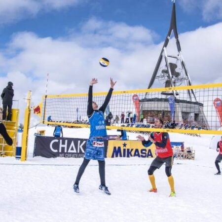 Snow Volleyball Excitement Returns to Malå, Sweden