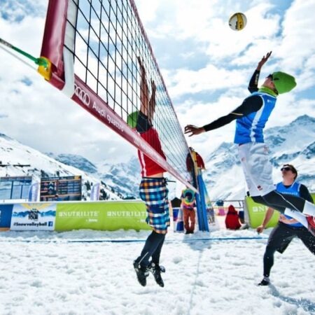 Snow Volleyball: The Thrilling Winter Sport