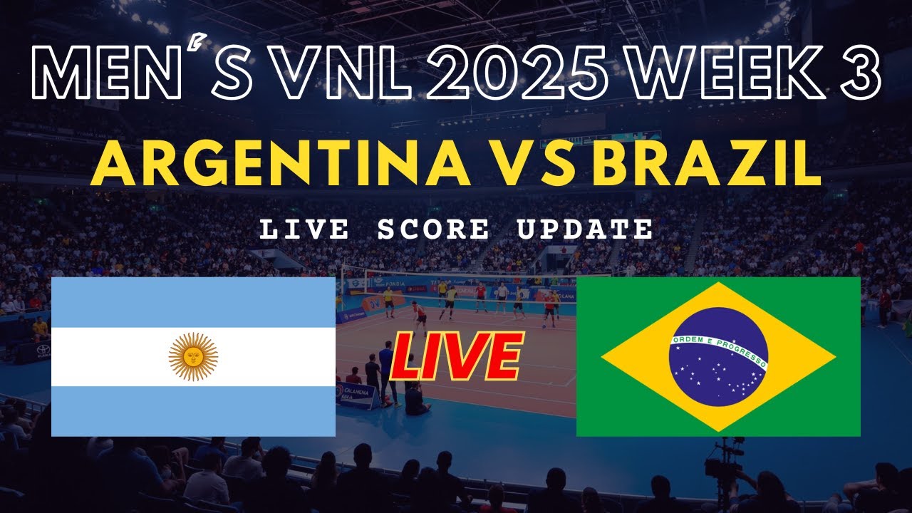 Preview Final Week to Determine Knockout Phase Participants in 2025 FIVB Men’s Volleyball Nations League