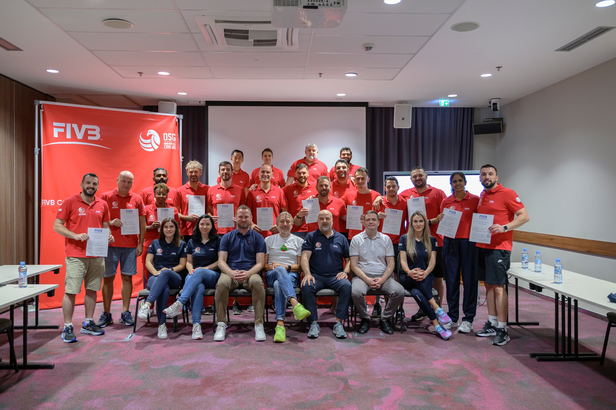 Preview FIVB Coaches Course Level 3 Successfully Completed in Montenegro