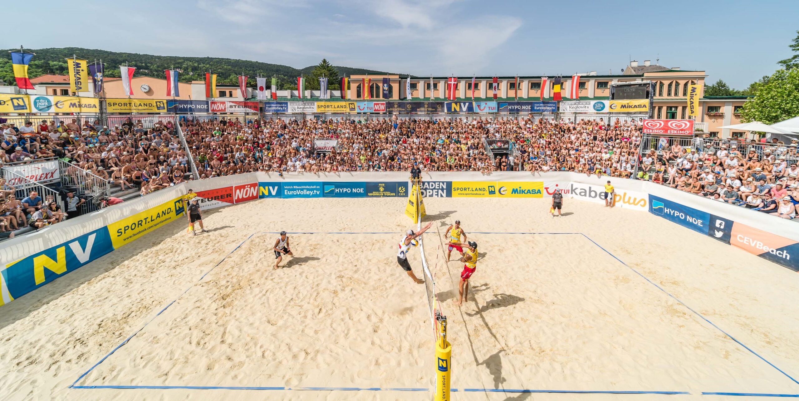 Preview Austrian Teams Aim for Home Glory at EuroBeachVolleyU22 in Baden