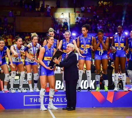 Italy Captures Third Consecutive FIVB Women’s VNL Title