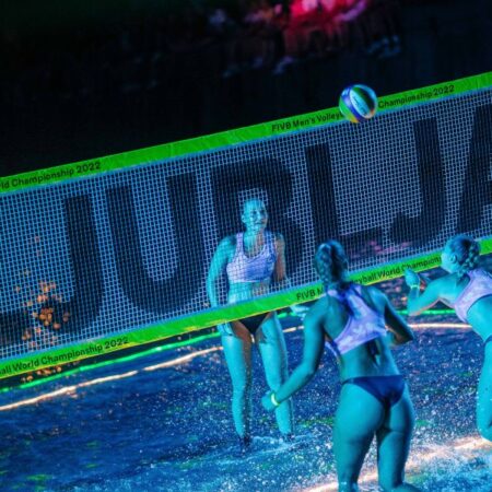 Ljubljana’s Water Volleyball Event Captivates Participants and Spectators