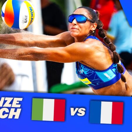 Vieira/Chamereau and Hladun/Lazarenko Clash for EuroBeachVolley Gold