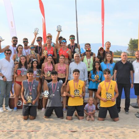 TVF Spor Lisesi and Köyceğiz Göl Spor Kulübü Crowned Champions at Turkish Beach Volleyball Club Championships