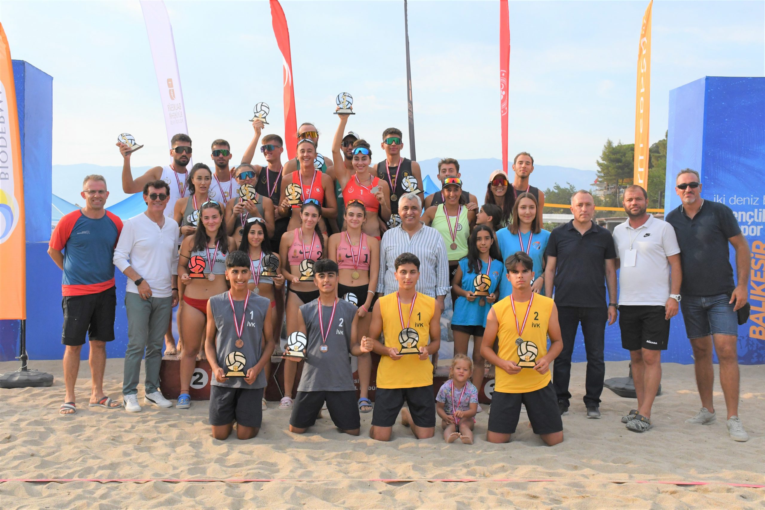 Preview TVF Spor Lisesi and Köyceğiz Göl Spor Kulübü Crowned Champions at Turkish Beach Volleyball Club Championships