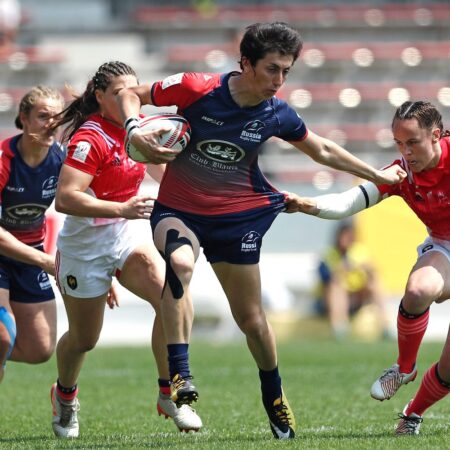 First Day Results of the Fifth Round of the Women’s Magnet Russian Rugby-7 Championship in Moscow