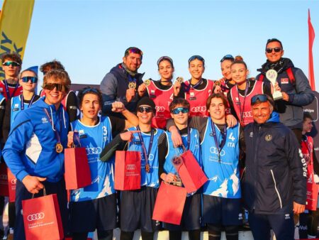 Türkiye and Italy claim #EuroSnowVolleyU20 crowns!