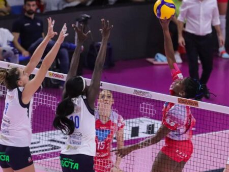 Italian Volleyball League Round-up: Dominant Wins for Conegliano, Novara, and Milano, Scandicci Stumbles