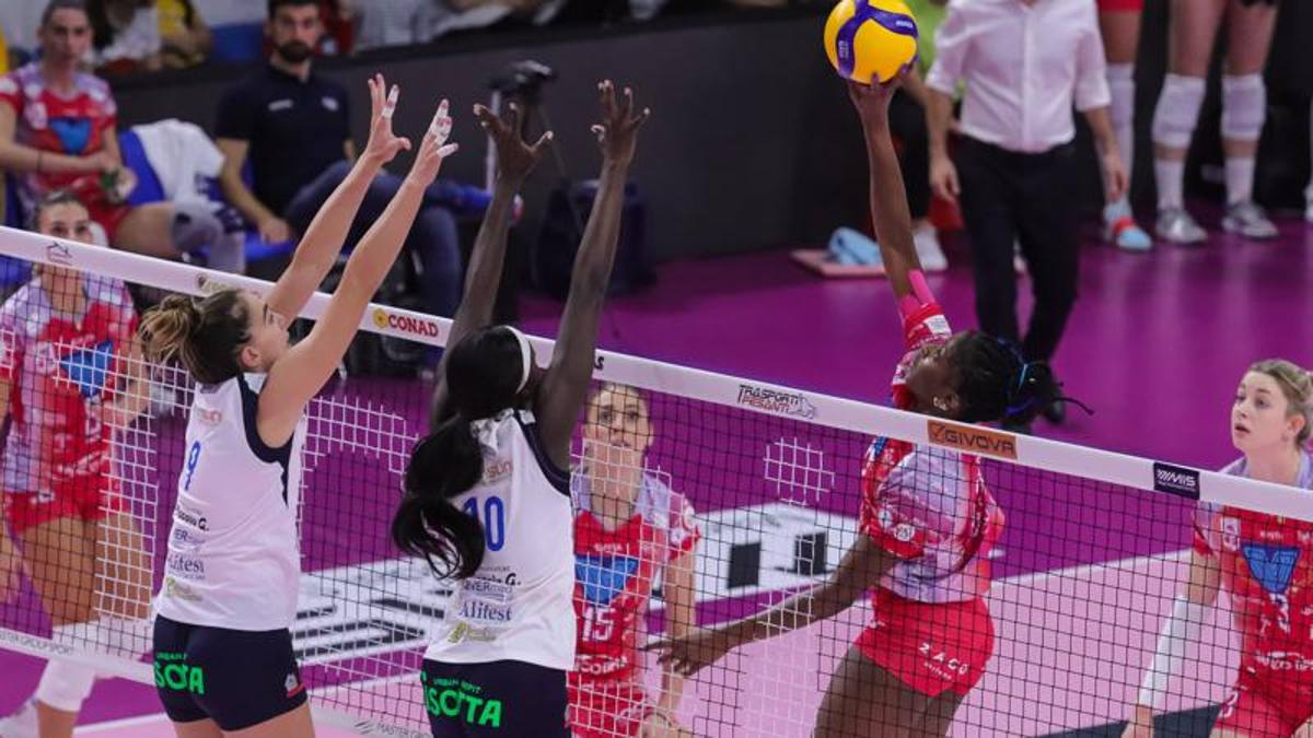 Preview Italian Volleyball League Round-up: Dominant Wins for Conegliano, Novara, and Milano, Scandicci Stumbles