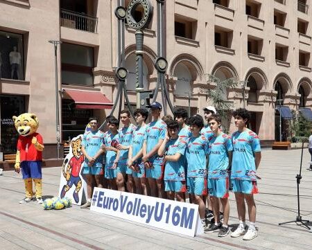 Volleyball Day Event Engages Yerevan Community