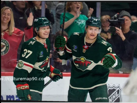 Hunter Haight of Minnesota Wild Scores First Career NHL Point
