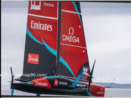America’s Cup 2027: Team New Zealand Honors Naples on AC75 Foils