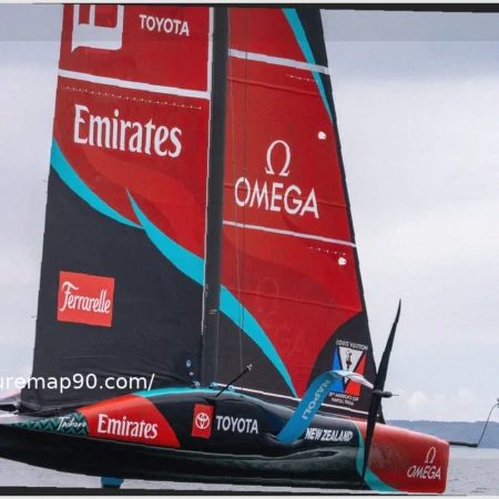 America’s Cup 2027: Team New Zealand Honors Naples on AC75 Foils