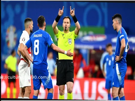 Makkelie Designated as Referee for Italy vs. Northern Ireland: His Record and Controversial Decisions