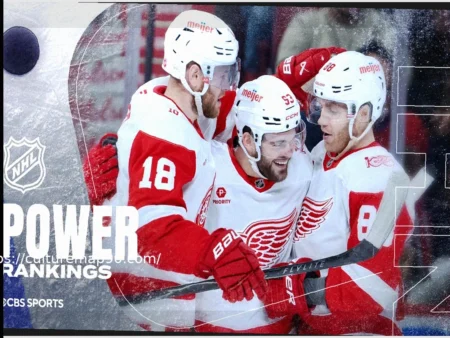 NHL Power Rankings: Red Wings Continue to Slide Out of Playoff Picture