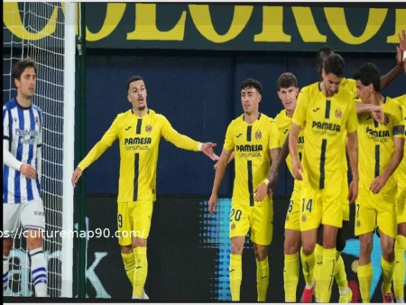 Villarreal Maintains Champions League Pace in La Liga, Real Sociedad Falls