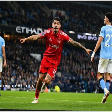 Premier League: Arsenal Extends Lead to Seven Points, Manchester City Stunned by Forest