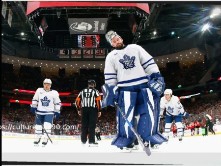 Toronto Maple Leafs Goaltender Anthony Stolarz Sidelined After Puck to Throat Injury