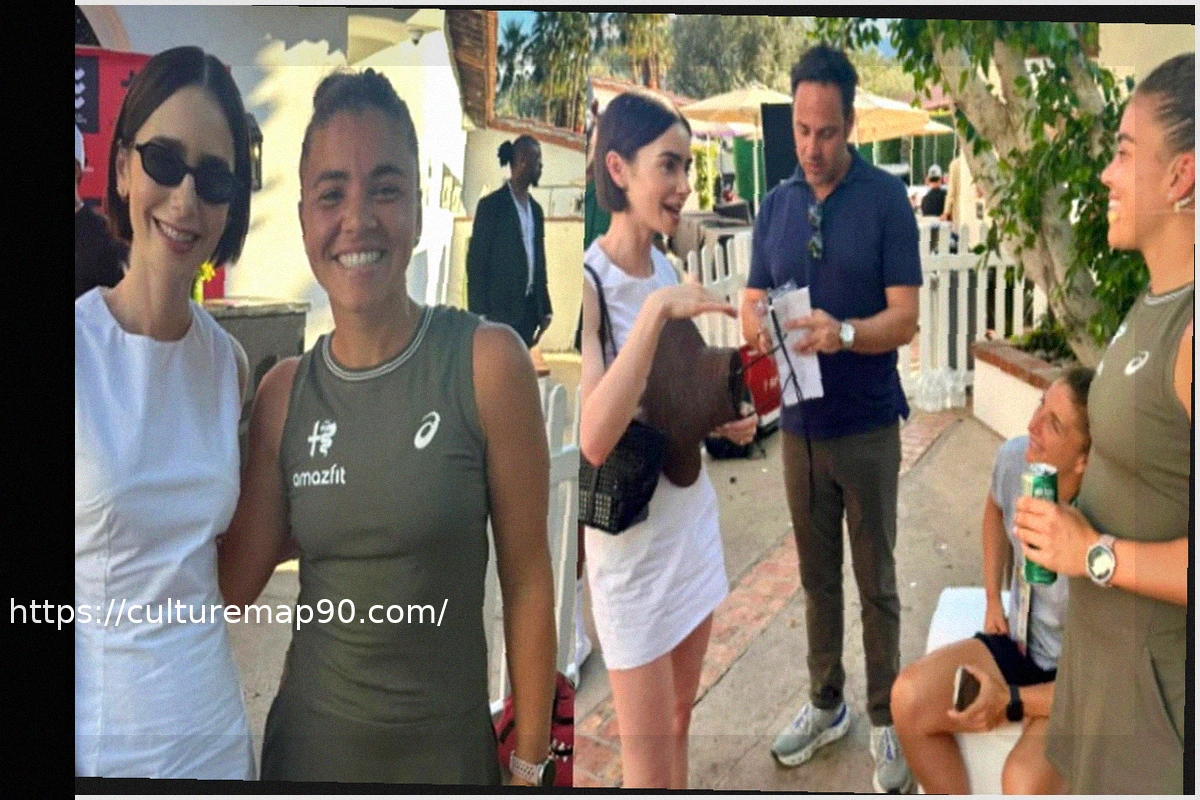 Preview Jasmine Paolini and ‘Emily in Paris’ Star Lily Collins Go Viral at Indian Wells!