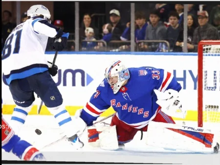 Dylan Garand Shines in NHL Debut as Rangers Fall to Jets in Shootout