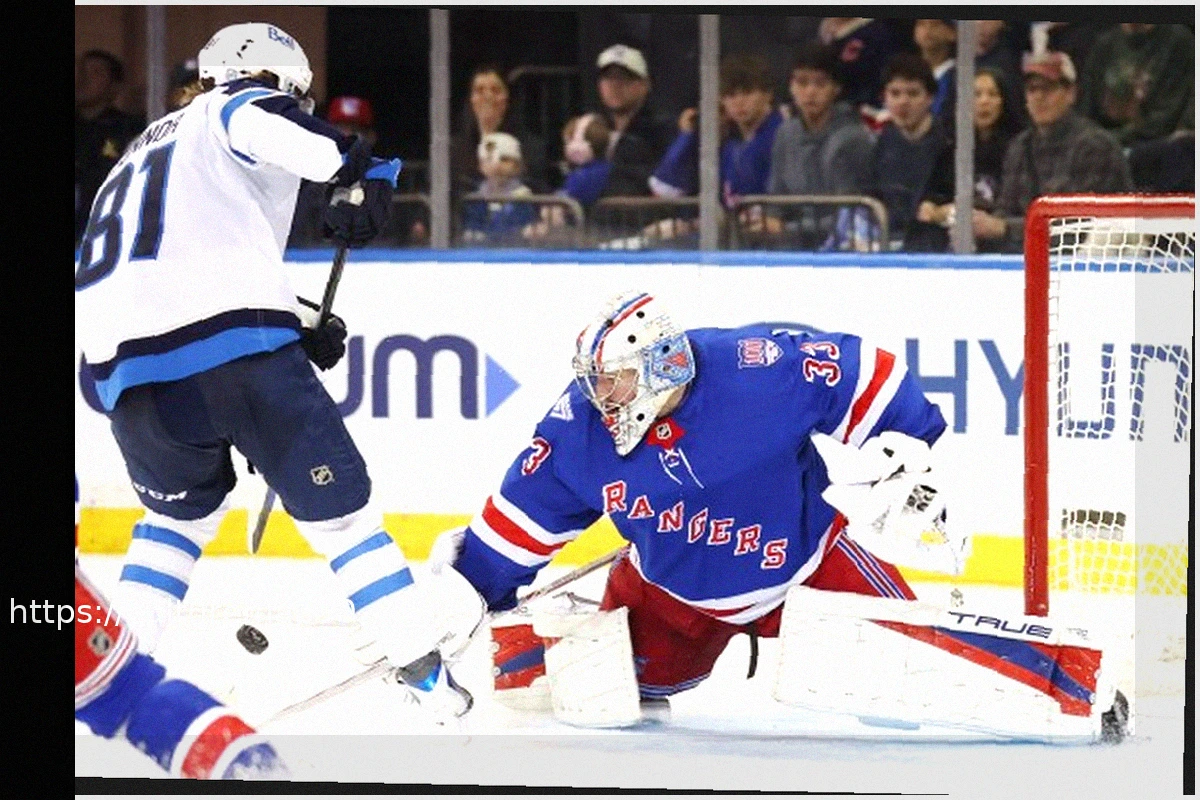 Preview Dylan Garand Shines in NHL Debut as Rangers Fall to Jets in Shootout