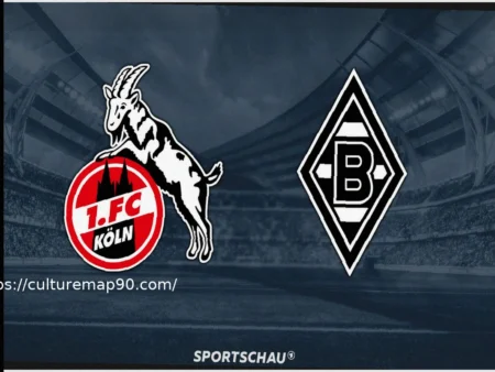 1. FC Köln gegen Borussia Mönchengladbach: Bundesliga-Spielinformationen