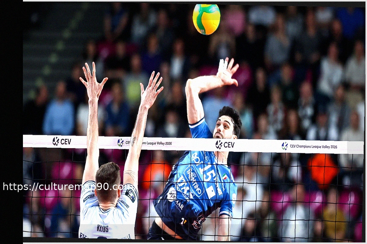 Preview Champions League: Trentino Volley Secures Crucial First Leg Win in Warsaw
