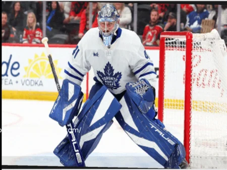 Stolarz Suffers Injury During Maple Leafs Warmups, Released from Hospital