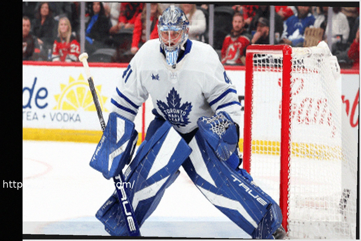 Preview Stolarz Suffers Injury During Maple Leafs Warmups, Released from Hospital