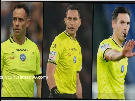Serie A Referee Appointments: Feliciani for Bologna-Lazio, Sacchi for Roma-Lecce Clash