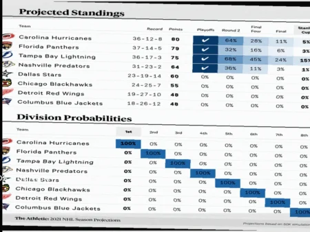 Положение в плей-офф НХЛ: Как развернется борьба в Столичном дивизионе?