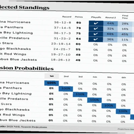 Положение в плей-офф НХЛ: Как развернется борьба в Столичном дивизионе?