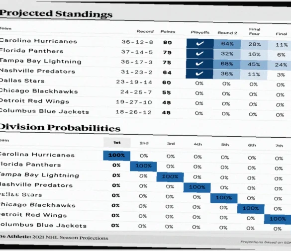 Положение в плей-офф НХЛ: Как развернется борьба в Столичном дивизионе?