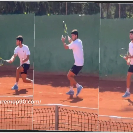 La Preparazione Intensa di Alcaraz sulla Terra Rossa per Anticipare Sinner a Montecarlo