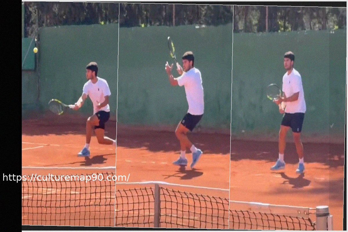 Preview La Preparazione Intensa di Alcaraz sulla Terra Rossa per Anticipare Sinner a Montecarlo