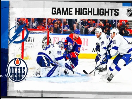 Projected Lineups: Tampa Bay Lightning vs. Edmonton Oilers Clash