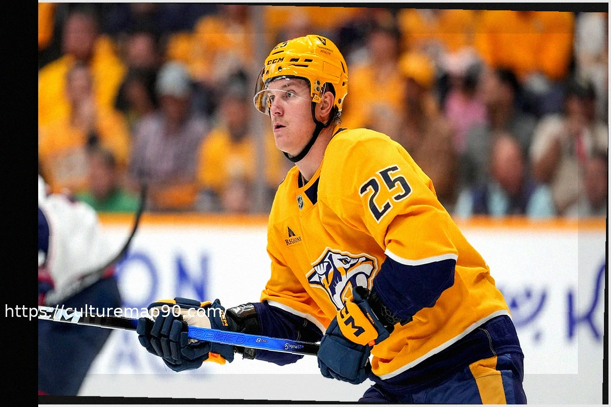 Preview Joakim Kemell Scores Unusual First NHL Goal for Nashville Predators