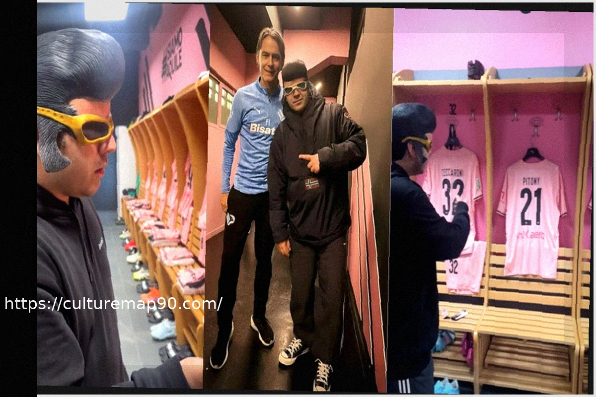 Preview Tony Effe tra Pippo Inzaghi e Luca Toni: il Palermo ha un un nuovo bomber grazie a Sanremo