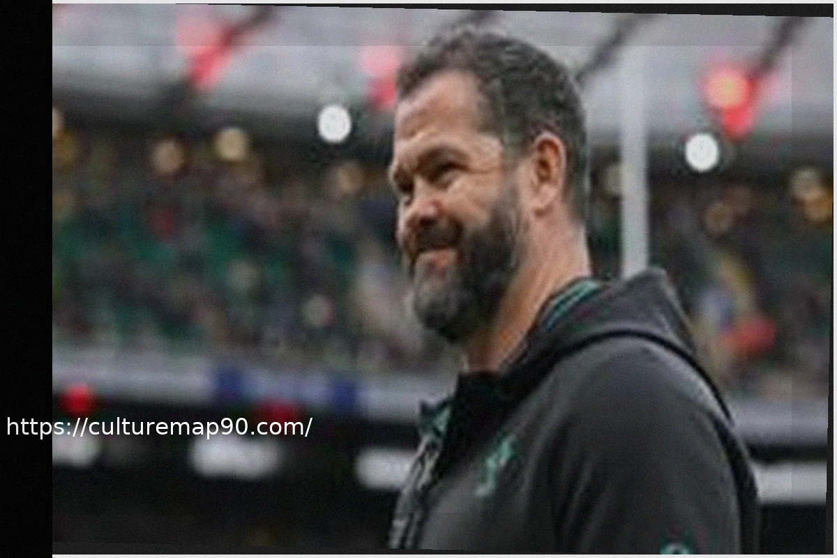 Preview Andy Farrell Set for Talks with IRFU Regarding Future Amid Saracens Speculation