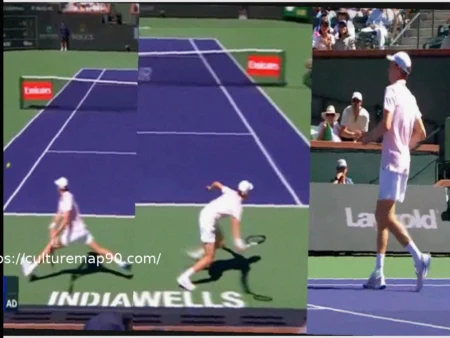 Sinner incanta a Indian Wells: un punto straordinario sbalordisce Tien e il pubblico in delirio.