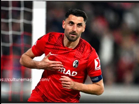 Freiburg Storms Europa League Quarterfinals: Grifo Breaks Scoring Record in 5-1 Thrashing of Genk
